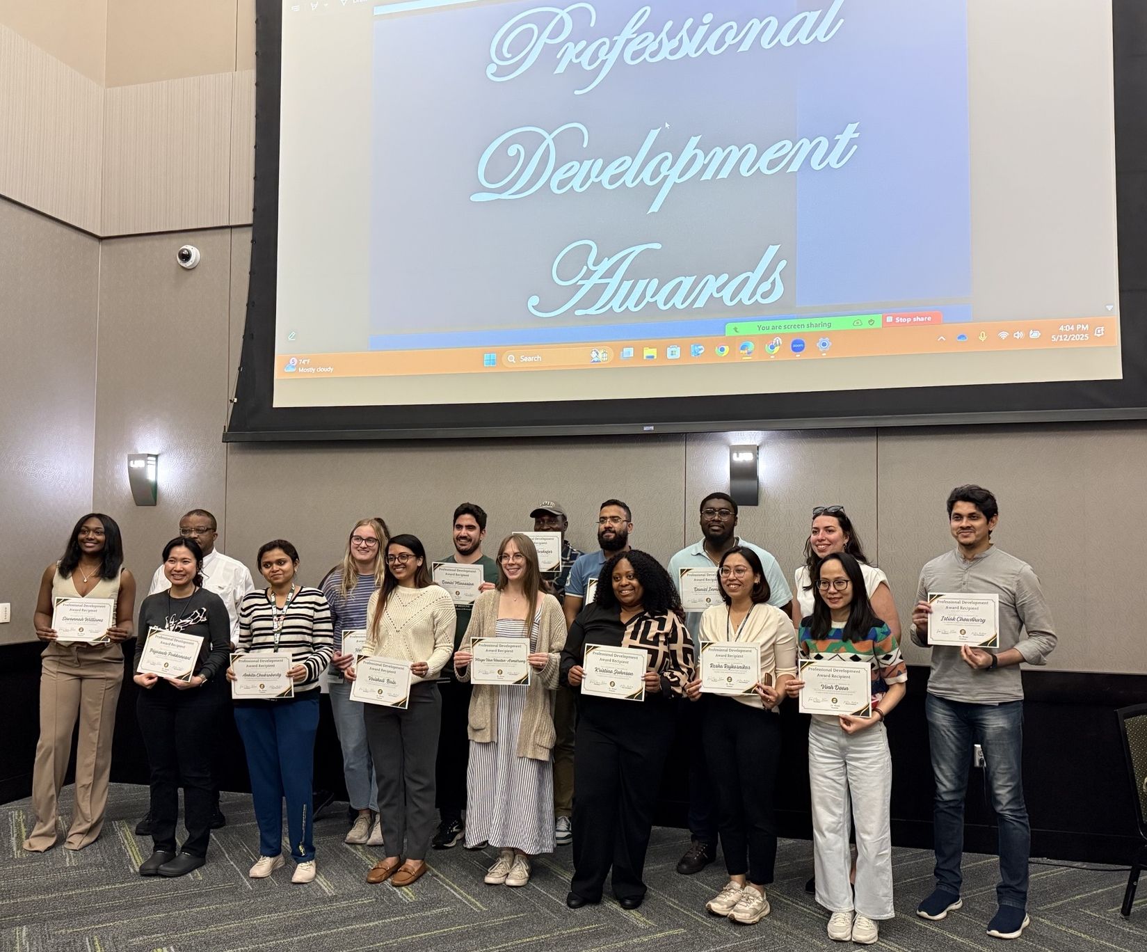 Daniel_ProfDevelAward_Spring2025